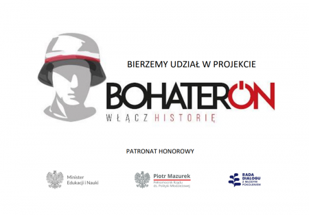 Projekt edukacyjny BohaterON