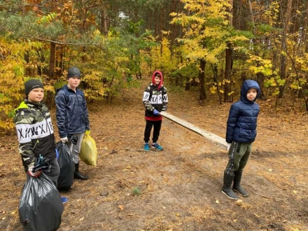 Wolontariusze posprzątali las w Falenicy