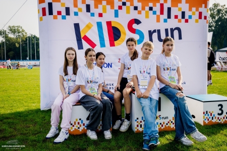 Wolontariusze po raz trzeci na KidsRun 