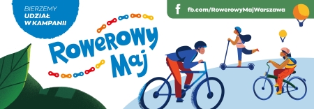 Bierzemy udział w kampanii Rowerowy Maj 2025