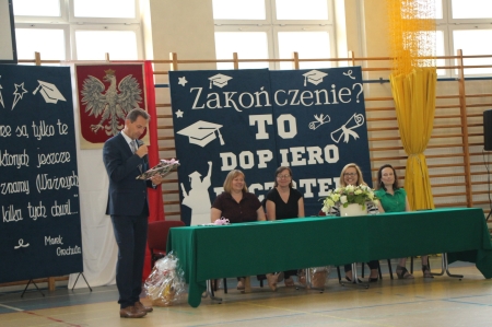 Uroczyste zakończenie roku klas ósmych
